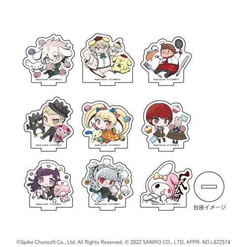 楽天市場】A3 アクリルぷちスタンド ダンガンロンパ×サンリオ