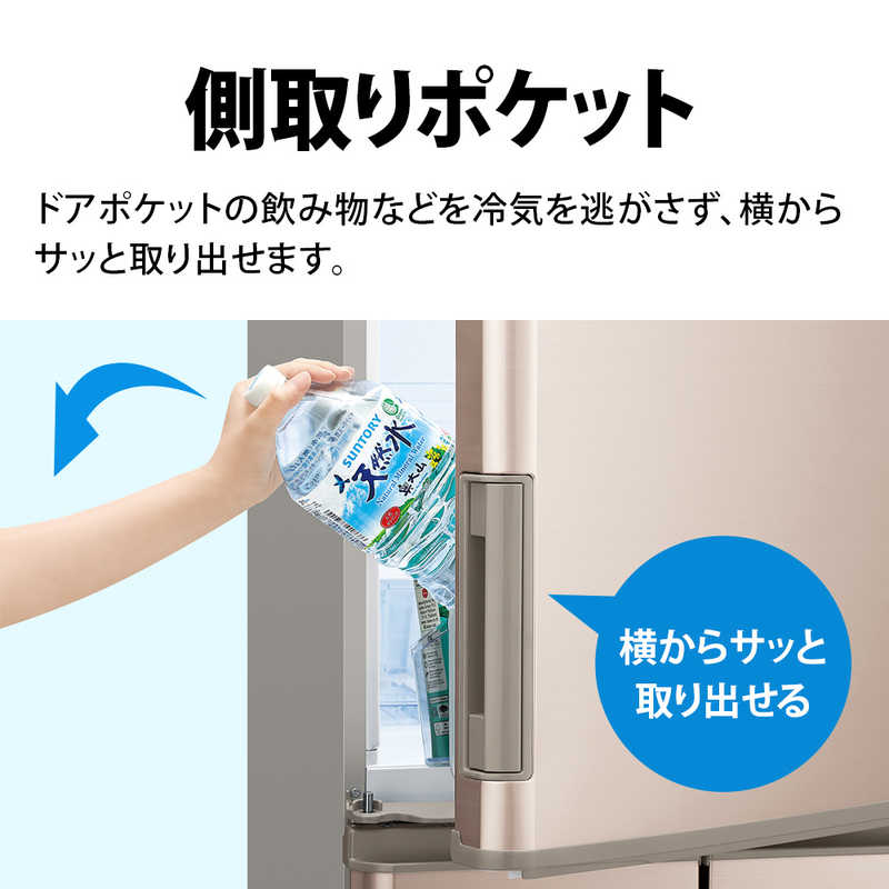 楽天市場】シャープ SHARP 冷蔵庫 SJ-X416J-T | 価格比較 - 商品価格ナビ