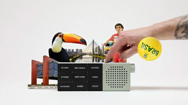 楽天市場】palomar シティラジオ THE CITYRADIO BLACK-POWDER BLUE