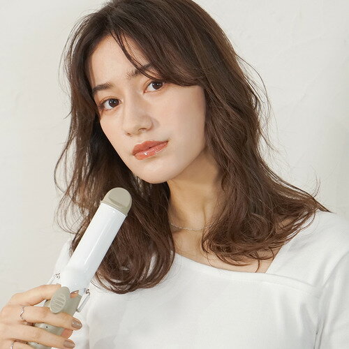 LAVIEL LIGHTカールアイロン 32mm ベージュ LV-LT-C32