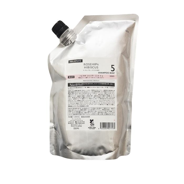 ハレマオ シャンプー ミント10詰替用1000ml【4個セット】 セット】 デミ コスメティクス ハレマオ シャンプー ミント 10