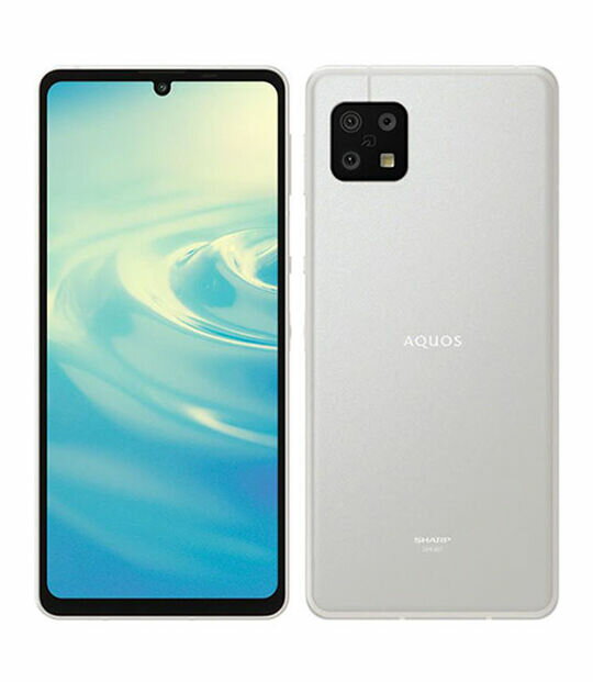 SHARP シャープ AQUOS sense6s 64GB シルバー SHG07 au SIMフリー