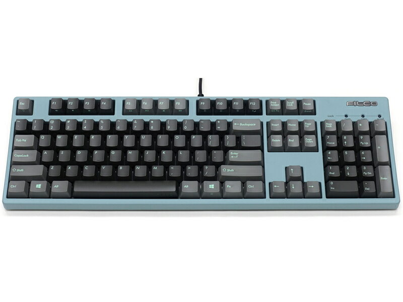 Varmilo MA113 青 日本語配列 USBキーボード 本体 テンキーあり Varmilo(アミロ) Ink: Black & Grey 113キー 日本語配列
