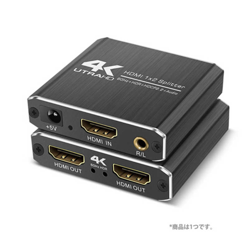 楽天市場】テック TEC｜テック HDMI分配器 ブラック THDSP14D-4K60S 1