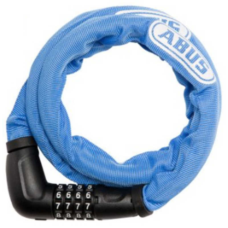 アブス｜ABUS ダイヤル式 ワイヤーロック アバス トレーサーフレックス 6615 コンボ ABUS TRESORFLEX COMBO 120 W/SLEEVE 1200mm/ブルー 85_3604137003
