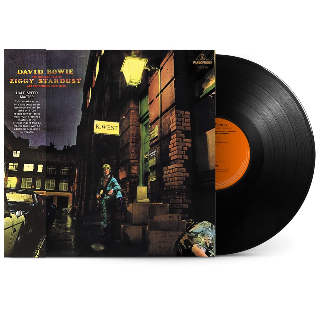 David Bowie デヴィッドボウイ / Rise And Fall Of Ziggy Stardust And The Spiders From Mars Half Speed Master 50周年記念 / アナログレコード