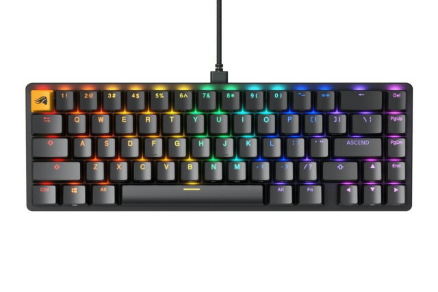 GLORIOUS キーボード GMMK 2 65% Pre-Built ANSI USA Black