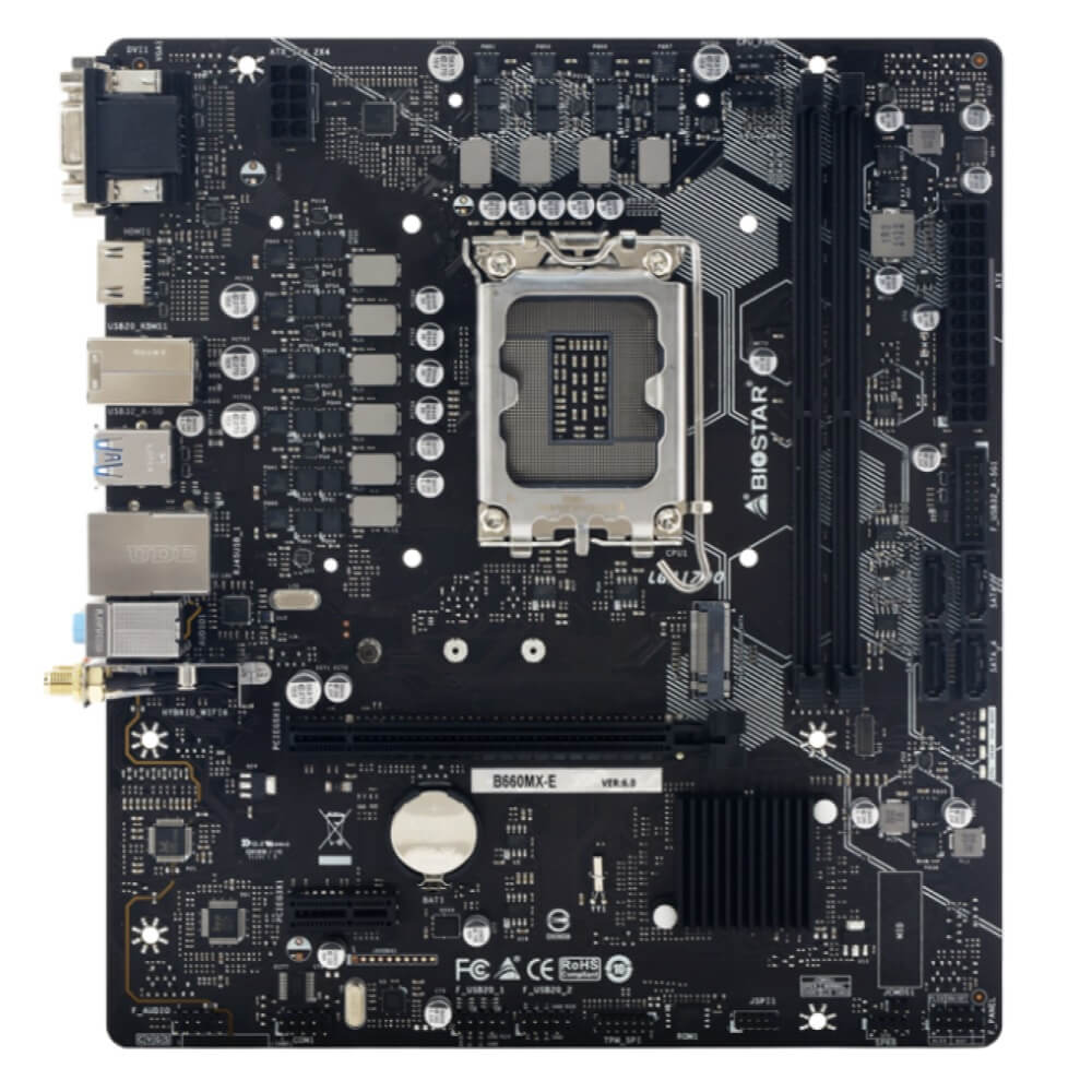 ASRock B660M-HDV マザーボード Amazon.com: ASRock B660M MicroATX Motherboard B660M-HDV