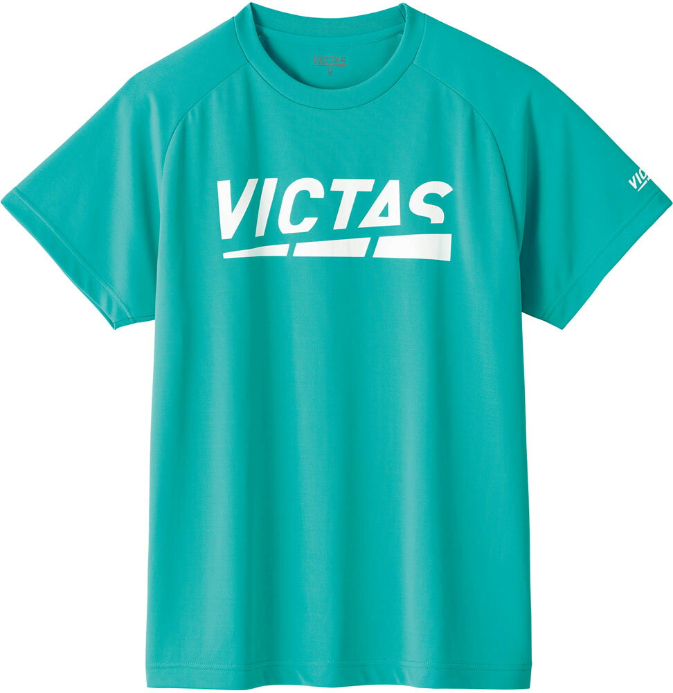 VICTAS ヴィクタス PLAY_LOGO_TEE 632101 色 : ピーコックグリーン サイズ : XL