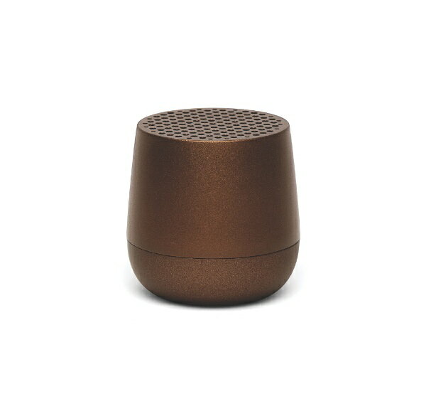 LEXON MINO+ アルミニウムシリーズ 3WミニポータブルBluetoothスピーカー ブロンズ LA125BZ