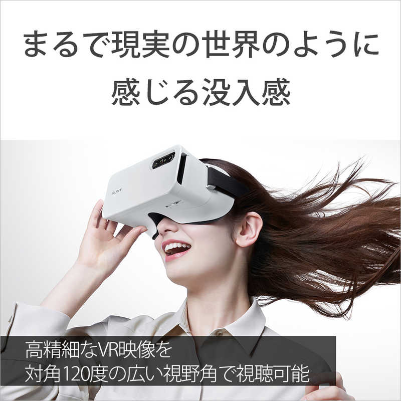 SONY Xperia View Xperia1 IV/III/II 専用ビジュアルヘッドセット XQZ-VG01A