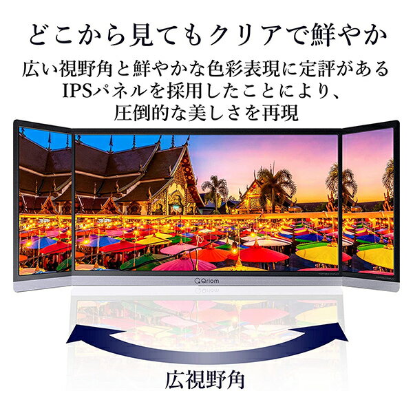 Qriom モバイルモニター QMM-156R