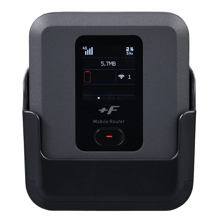 楽天市場】富士ソフト 富士ソフト 5Gモバイルルーター ブラック