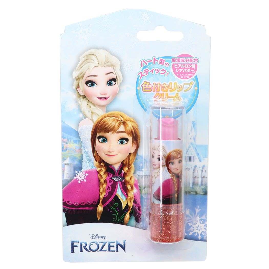 ディズニー　アナと雪の女王　色付リップクリーム