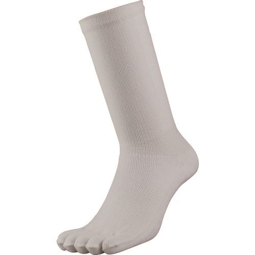 福徳産業 #3322-3P 指までメッシュ5本指カカト付シロ 3322-3P