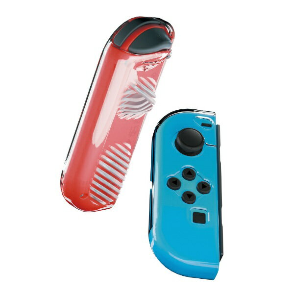 キーズファクトリー｜KeysFactory Joy-Con Triグリップカバー for Nintendo Switch クリア NJT-002-2