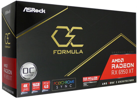 楽天市場】ASRock RADEON RX 6950 XT OC FORMULA 16G グラフィック