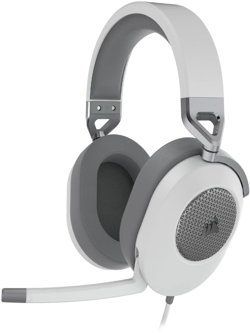 CORSAIR ゲーミングヘッドセット HS65 SURROUND WHITE