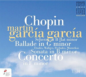 Chopin ショパン / ピアノ協奏曲第2番、ピアノ・ソナタ第3番、他 マルティン・ガルシア・ガルシア、ボレイコ＆ワルシャワ・フィル～2021年ショパン・コンクール・ライヴ 2CD