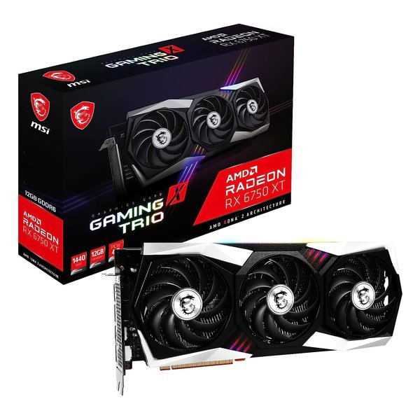 MSI Radeon RX 6750 XT GAMING X TRIO 12G