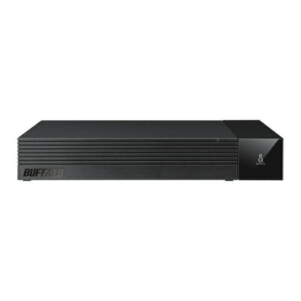 ほぼ新品　BUFFALO 外付けHDD ブラック 8TB HD-SQS8U3-A 6f9d875697690c0ba2f0abf3a79162