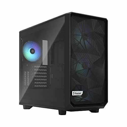 Fractal Design ミドルタワー型PCケース ブラック FD-C-MES2A-06