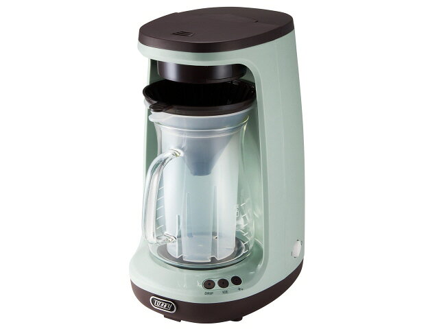 Toffy HOT&ICEハンドドリップコーヒーメーカー ペールアクア K-CM10-PA