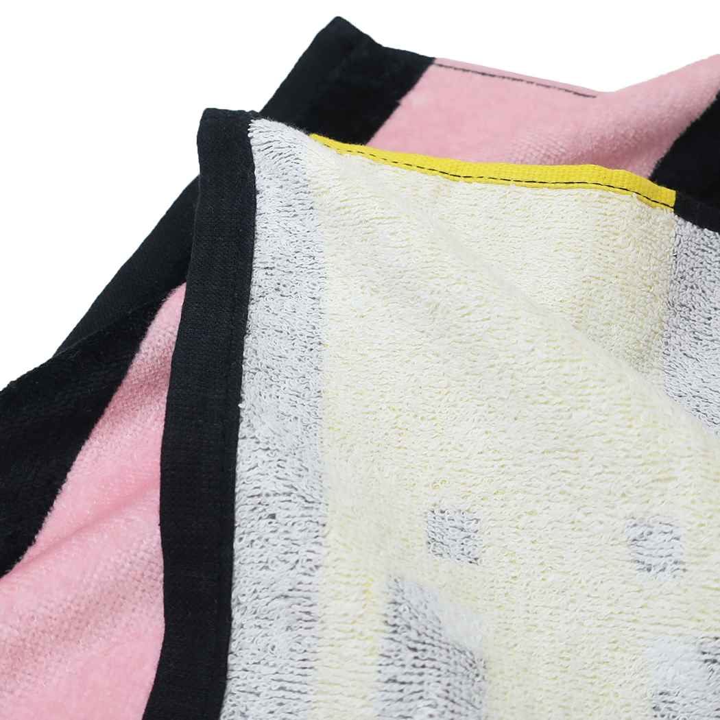 Ｍｉｎｅｃｒａｆｔ　タオル　Ｍ　集合（ストライプ）