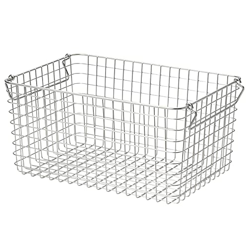 無印良品 ステンレスワイヤーバスケット4 幅37×奥行26×高さ18cm