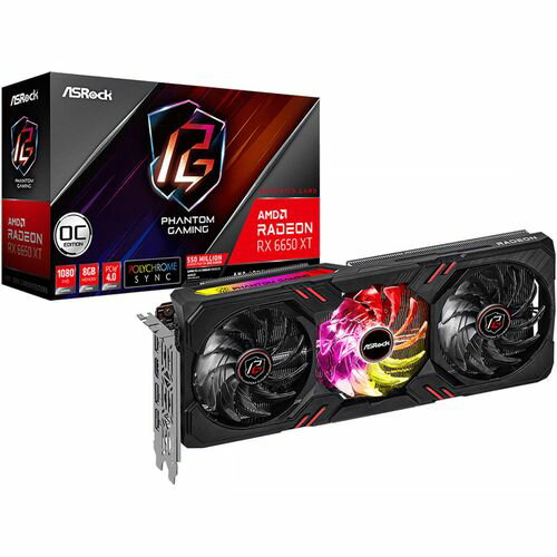 グラフィックボード・グラボ・ビデオカード ASRock Phantom Gaming RX 6900 XT ASRock | AMD Radeon™ RX 6900 XT Phantom Gaming D 16G OC