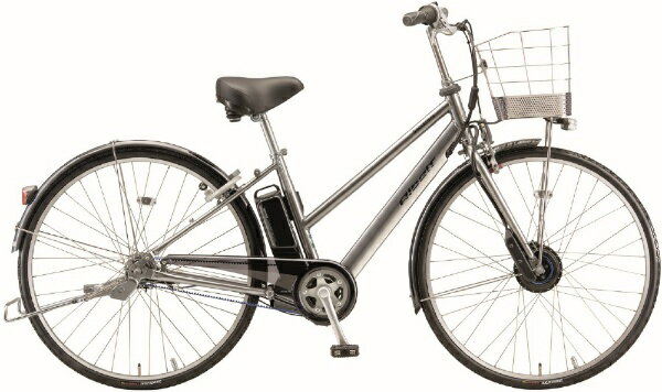 ブリヂストン｜BRIDGESTONE 電動アシスト自転車 アルベルトe Albelt e M.XHスパークシルバー A7SB42 27インチ /5段変速