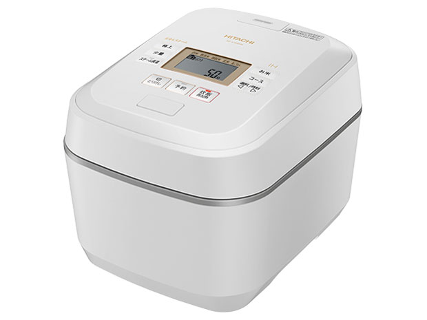 HITACHI 圧力&スチームIHジャー炊飯器 ふっくら御膳 5.5合炊き RZ-V100FM(W)