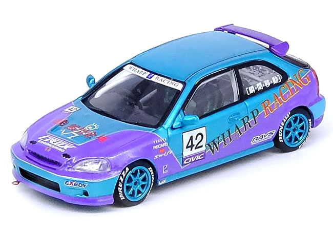 楽天市場】1/64 Honda シビック Type-R EK9 “WHARP RACING” INNO