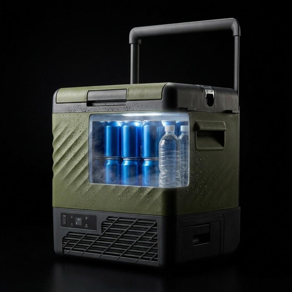 エスケイジャパン ポータブル冷凍冷蔵庫 20L SPR-AC20LB(W)