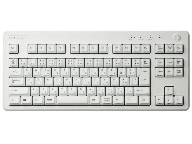 REALFORCE キーボード スーパーホワイト R3HC22
