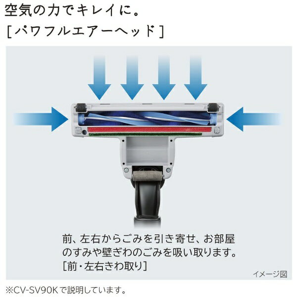 HITACHI サイクロン式クリーナー CV-SV90K(W)