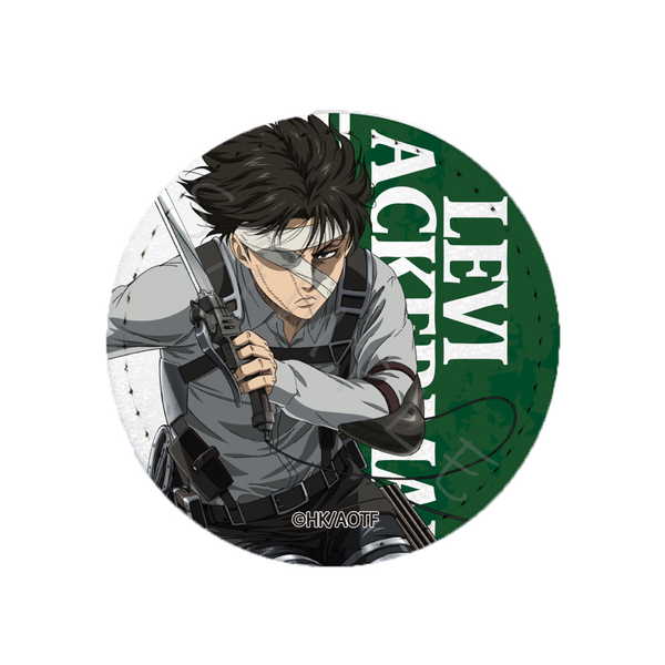 進撃の巨人 The Final Season レザーバッジ XG リヴァイ グッズ