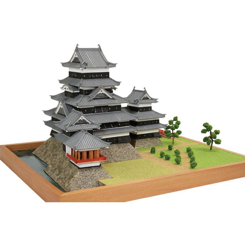 楽天市場】ウッディ ジョー 1/150 木製模型 岩国城 ウッディジョー UD