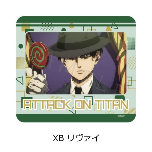 進撃の巨人 The Final Season 第6弾 マウスパッド XB リヴァイ シンクイノベーション