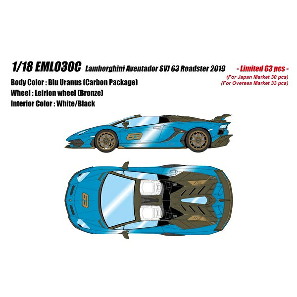 楽天市場】メイクアップ 1/43 ランボルギーニ アヴェンタドール SVJ