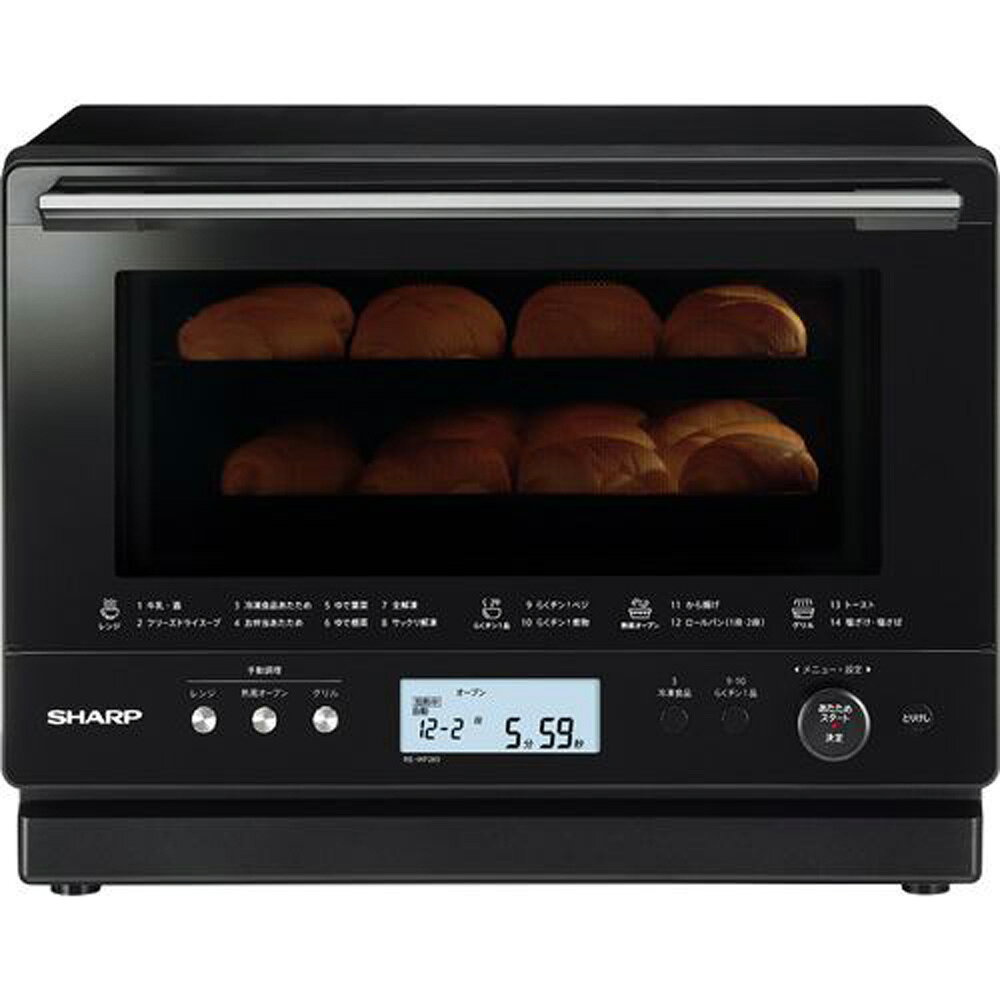 SHARP 多機能オーブンレンジ RE-WF183-Bブラック SHARP オーブンレンジ RE-WF183 Amazon.co.jp: RE-WF183-B(ブラック系
