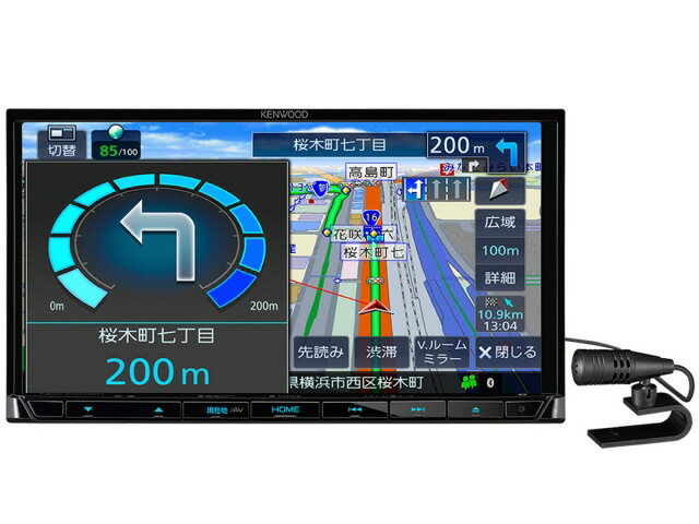 楽天市場】JVCケンウッド KENWOOD 彩速ナビ MDV-D308BTW | 価格比較