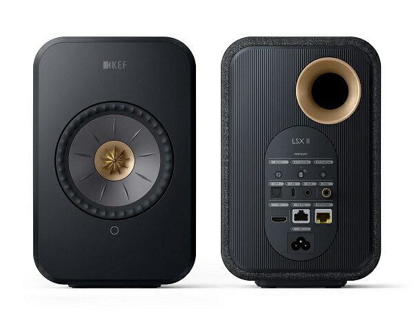 KEF WiFiスピーカー LSX II CARBON BLACK