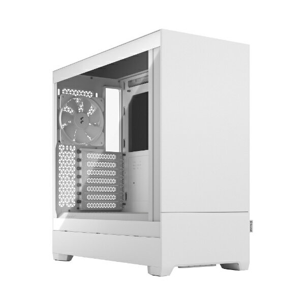 FRACTAL DESIGN｜フラクタルデザイン PCケース ATX /Micro /Mini-ITX Pop Silent White TG Clear Tint ホワイト FD-C-POS1A-04