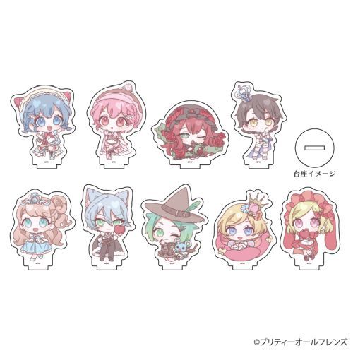楽天市場】A3 アクリルぷちスタンド プリティーオールフレンズ 08 BOX