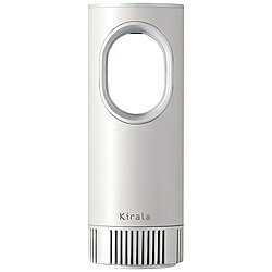 KIRALA オゾン消臭・除菌機能付きポータブル空気清浄機 バッテリー搭載タイプ Kirala Air Picco ピコ ホワイト KAHP-B-011