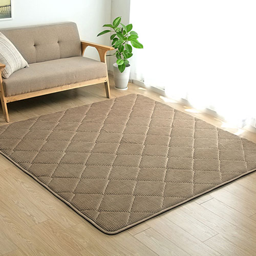 こたつ敷き布団 長方形 ラグマット 厚手 カーペット グランド 185×240cm 極厚 ふっくら ホットカーペットカバー おしゃれ こたつ敷布団 床暖房対応