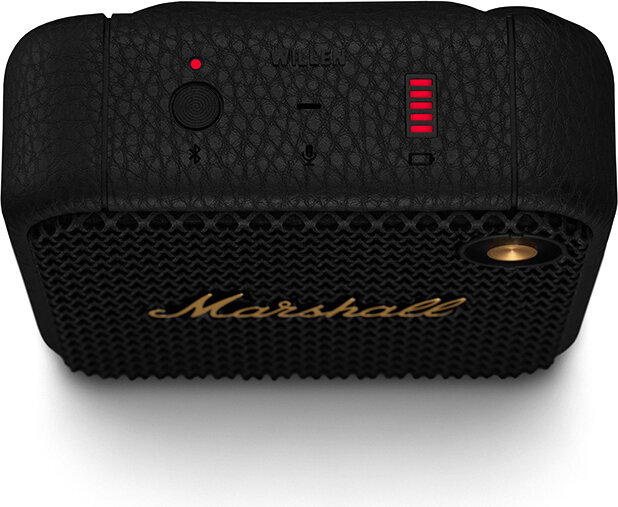 MARSHALL HEADPHONES WILLEN BLACK AND BRASS ポータブルスピーカー