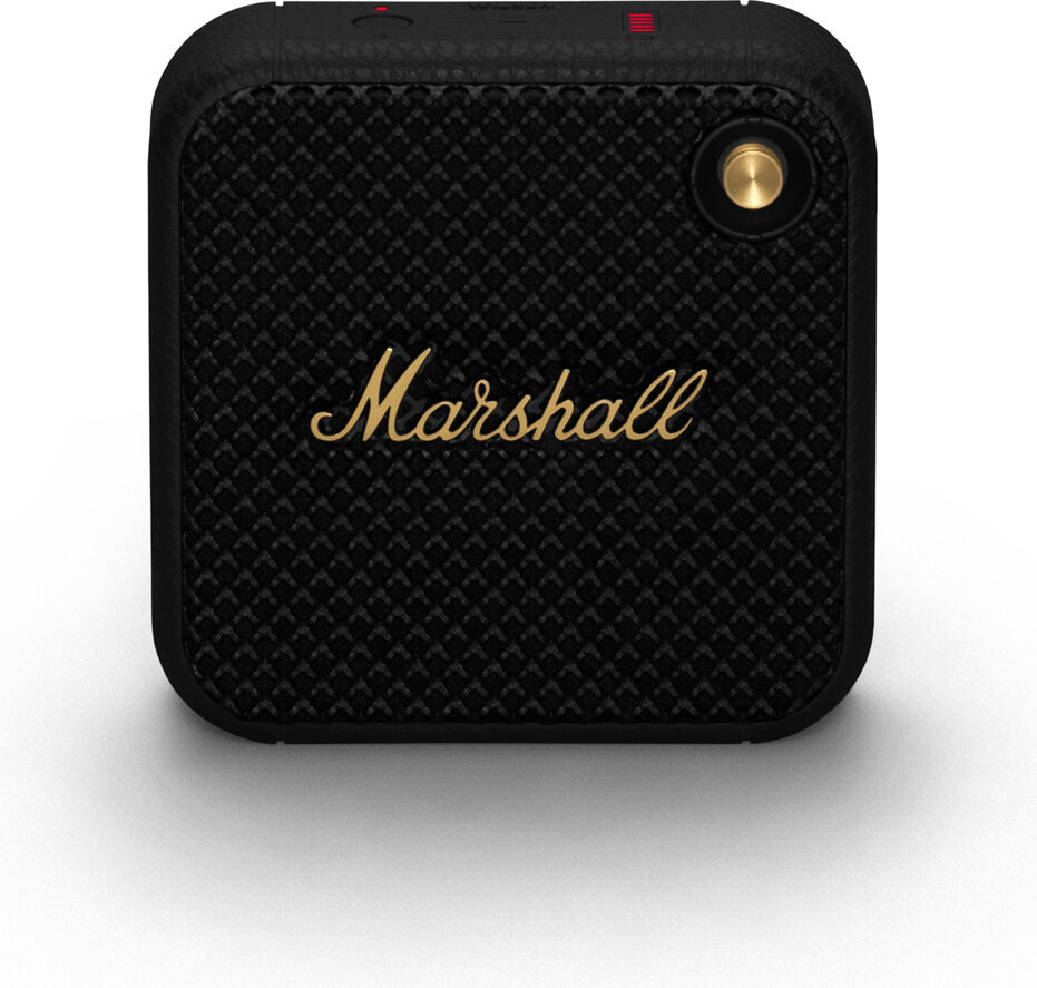 MARSHALL HEADPHONES WILLEN BLACK AND BRASS ポータブルスピーカー