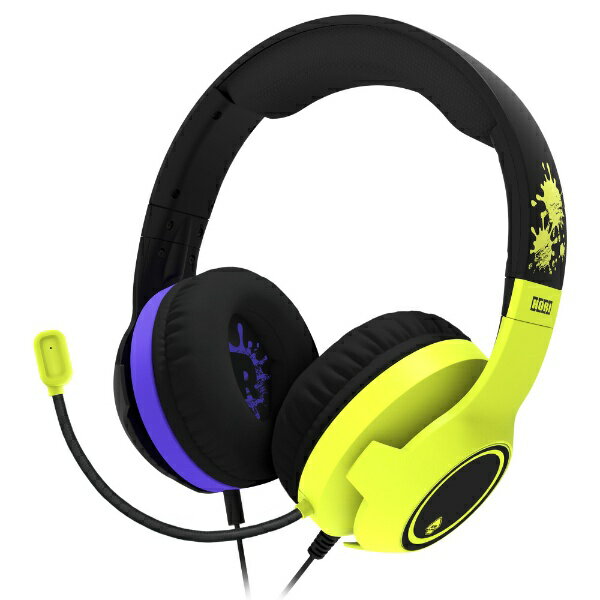 HORI スプラトゥーン3 ホリ ゲーミングヘッドセット スタンダード for Nintendo Switch NSW-406